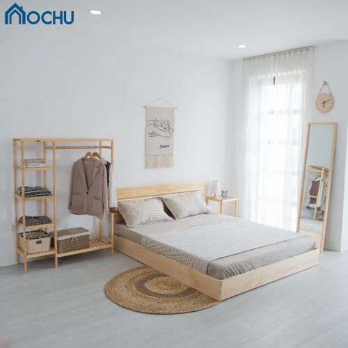 Giường Ngủ Gỗ Thông OCHU - Winnie Bed - Natural