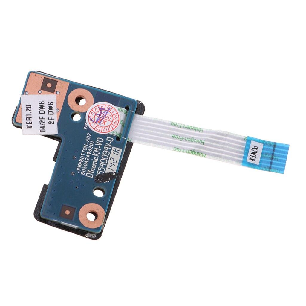 Bảng Mạch Nút Công Tắc Nguồn 6050a2493201 Kèm Dây Cáp Linh Hoạt Cho Laptop Hp 2000 1000 450