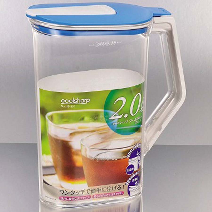 Bộ 3 bình đựng nước tiện dụng 2000ml - Hàng nội địa Nhật
