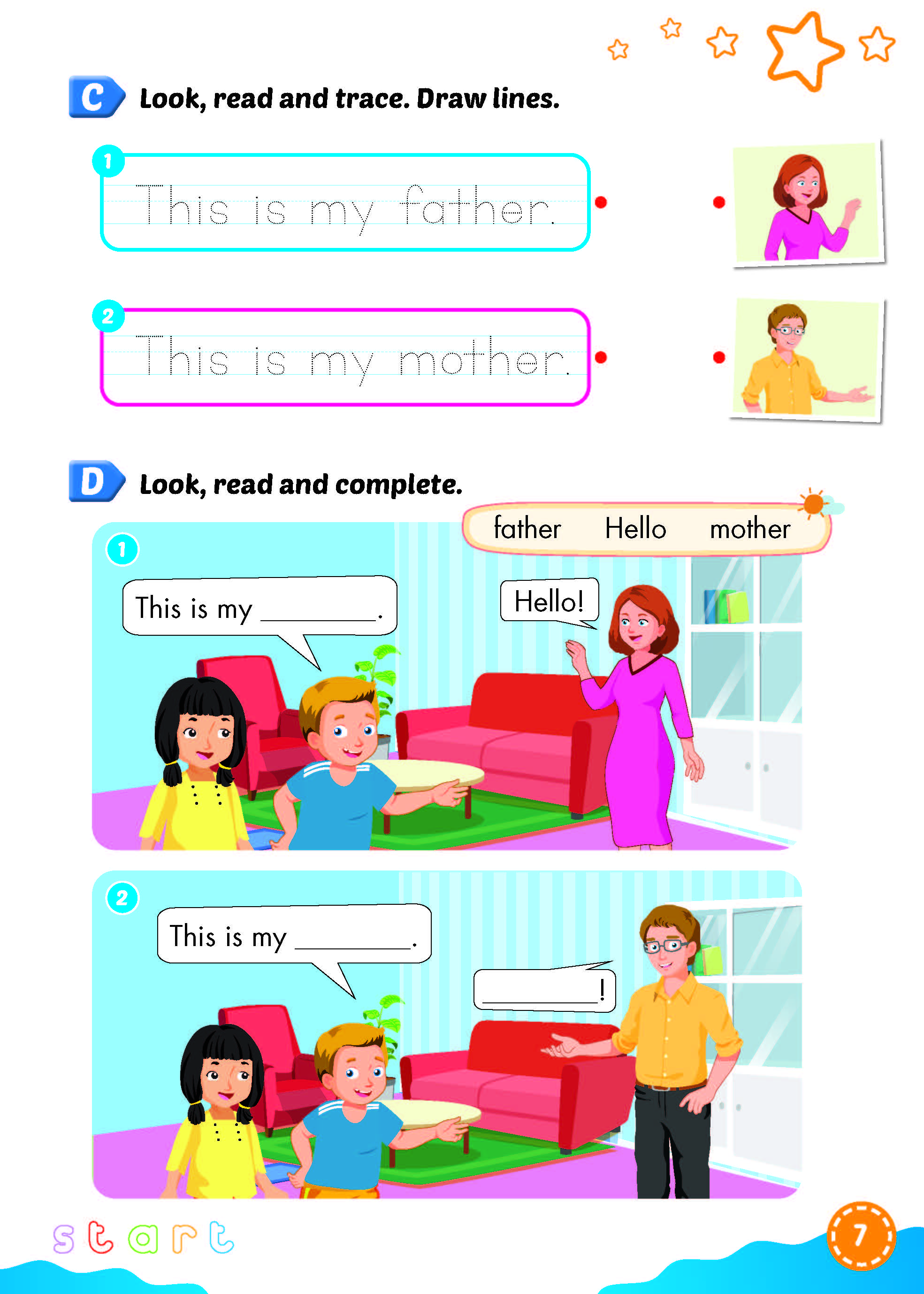 Bài tập Bổ trợ Tiếng Anh 1 i-Learn Smart Start 