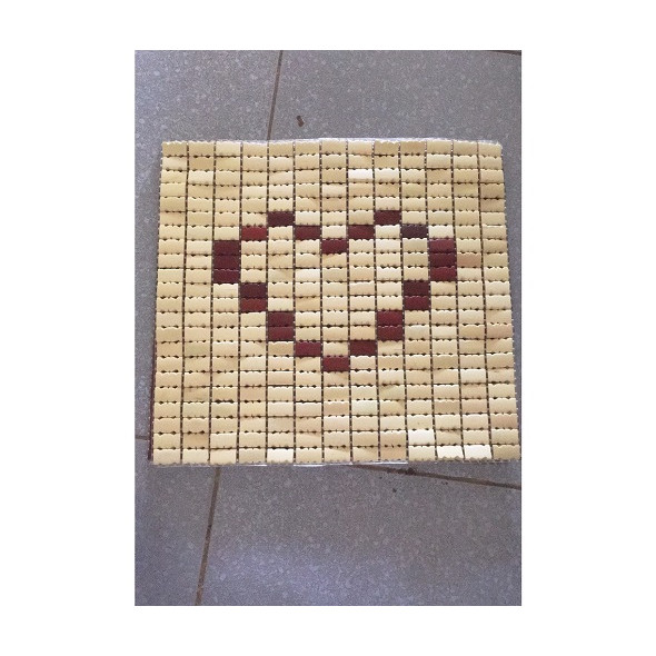 Chiếu trúc lót ghế văn phòng 40 x 40cm