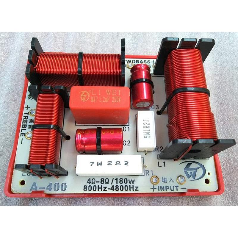 2 MẠCH PHÂN TẦN 3 ĐƯỜNG TIẾNG LWA400 - 1 BASS TRUNG 1 TREBLE