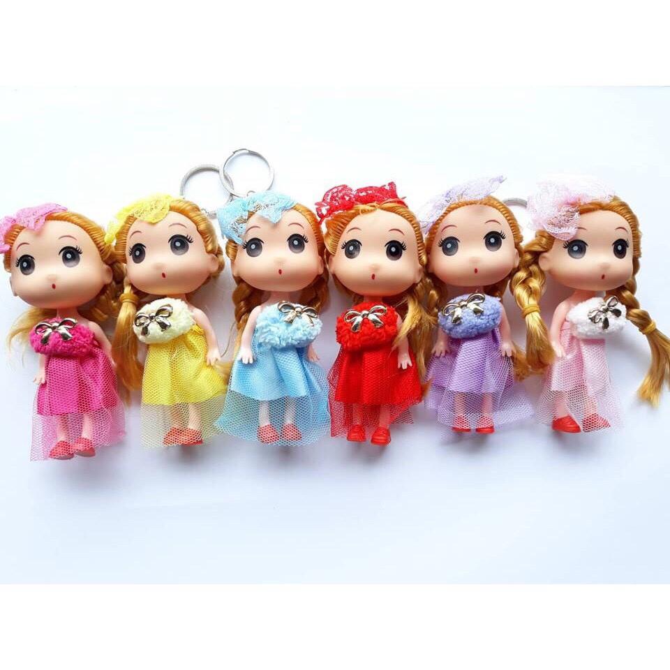 Búp Bê Chibi 12CM - Đồ Chơi Bé Gái Xinh Xắn Đáng Yêu - Giao Mẫu Ngẫu Nhiên