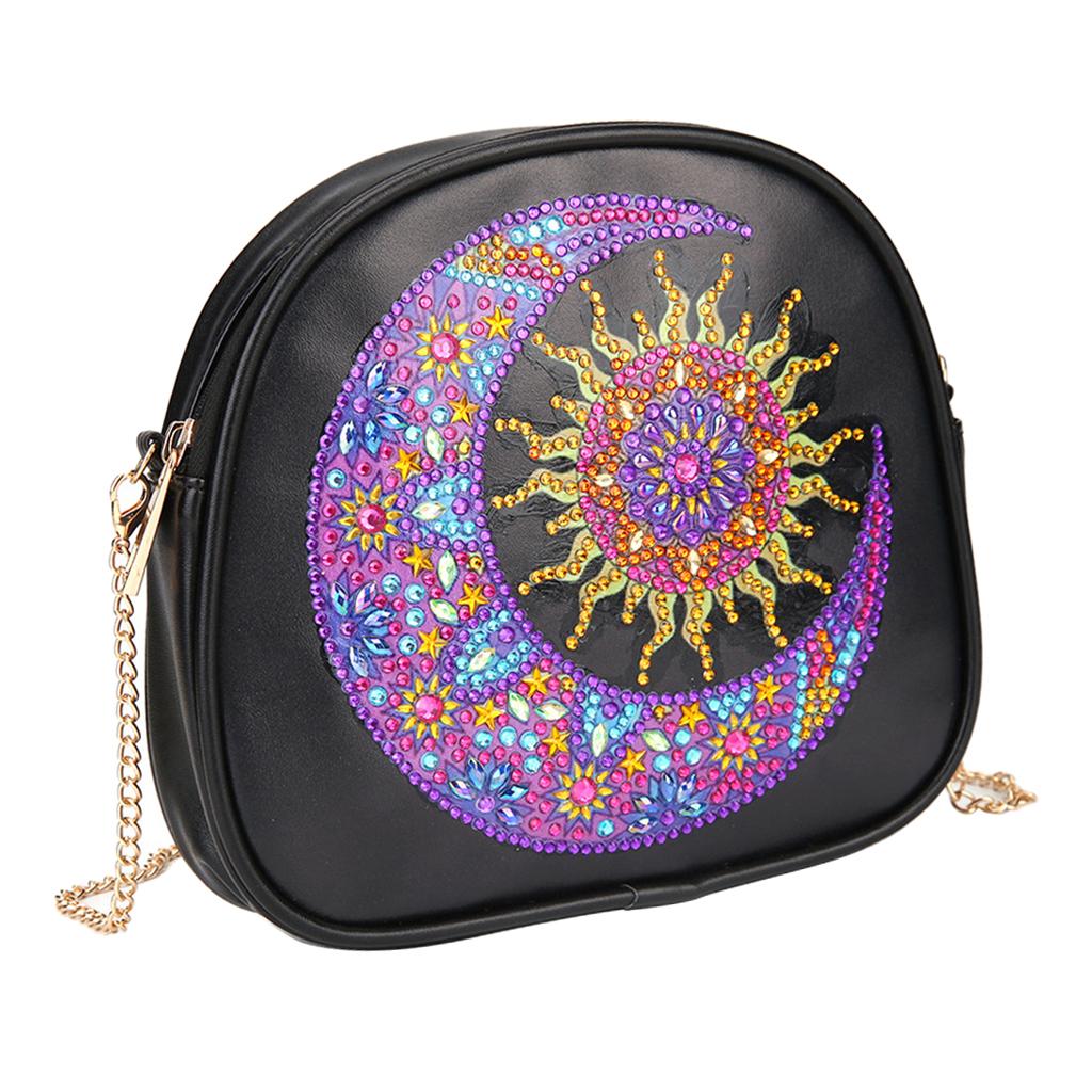 Creative Special Shaped Diamond Painting Tassel Crossbody Bags
