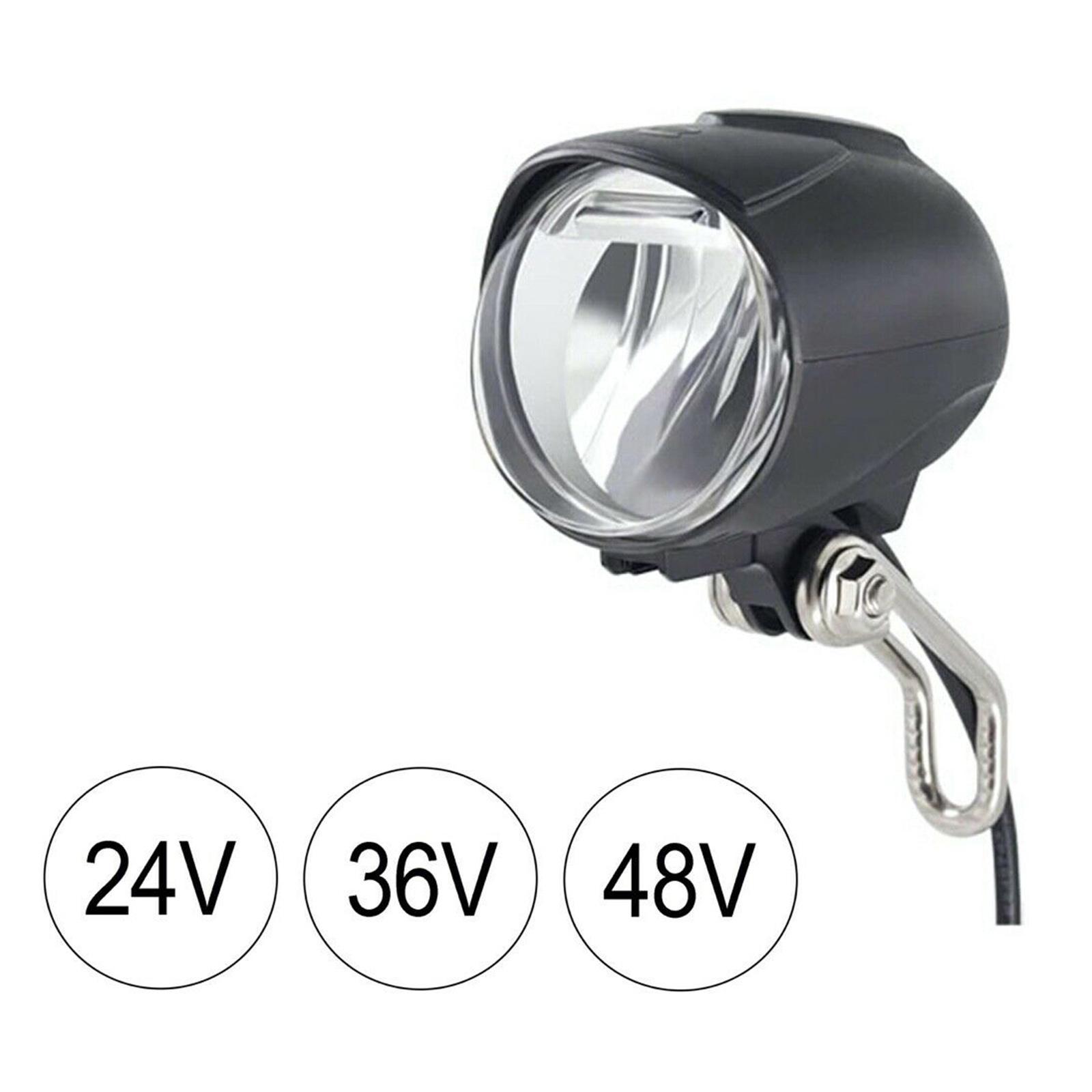 Electric Headlight 12V-80V Light with 2 in 1 Waterproof