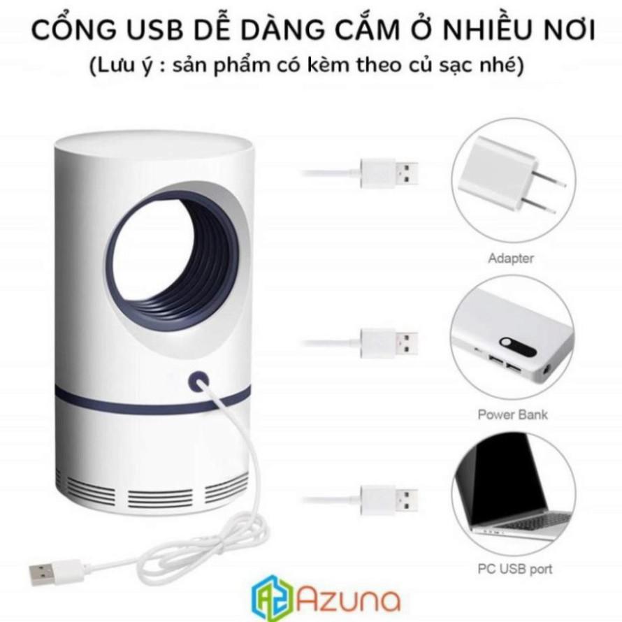 Đèn Bắt Muỗi, Máy Bắt Muỗi Kiêm Đèn Ngủ Jack Cắm USB Siêu Tiện Dụng