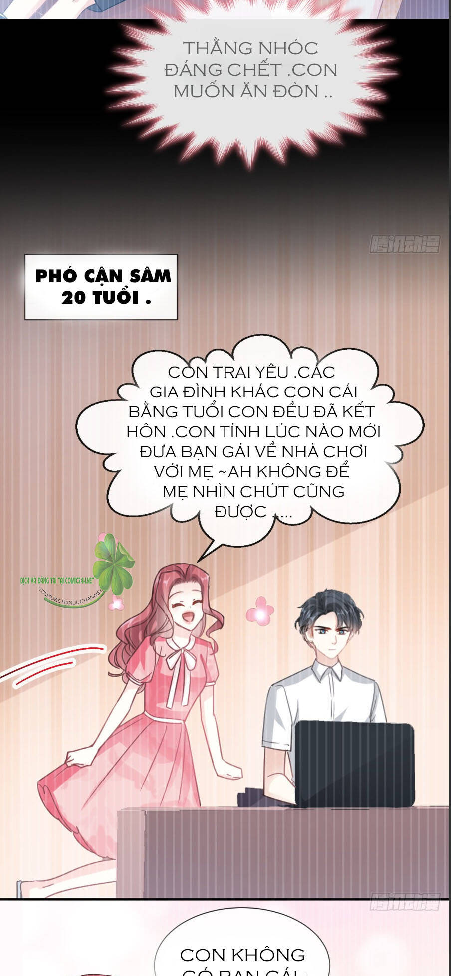 bá đạo tổng tài nhẹ nhàng yêu chapter 41.1 9