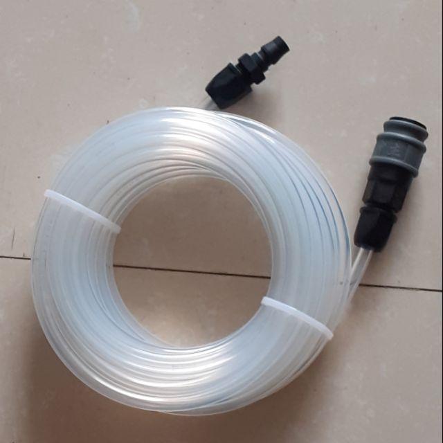 Dây hơi trắng 10m