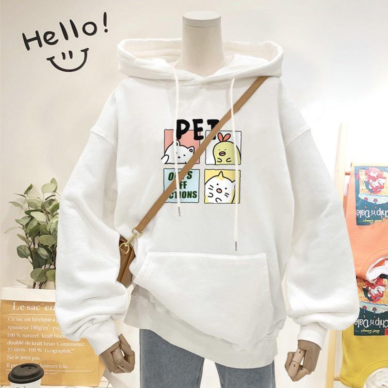 ÁO HOODIE IN PET SIÊU KUTE