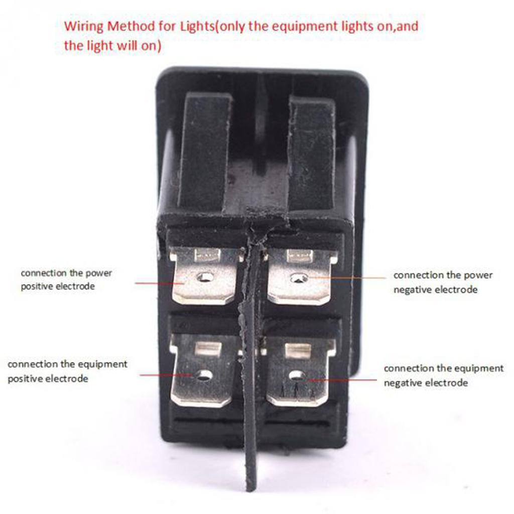 12V 35A     Rocker Toggle Switch