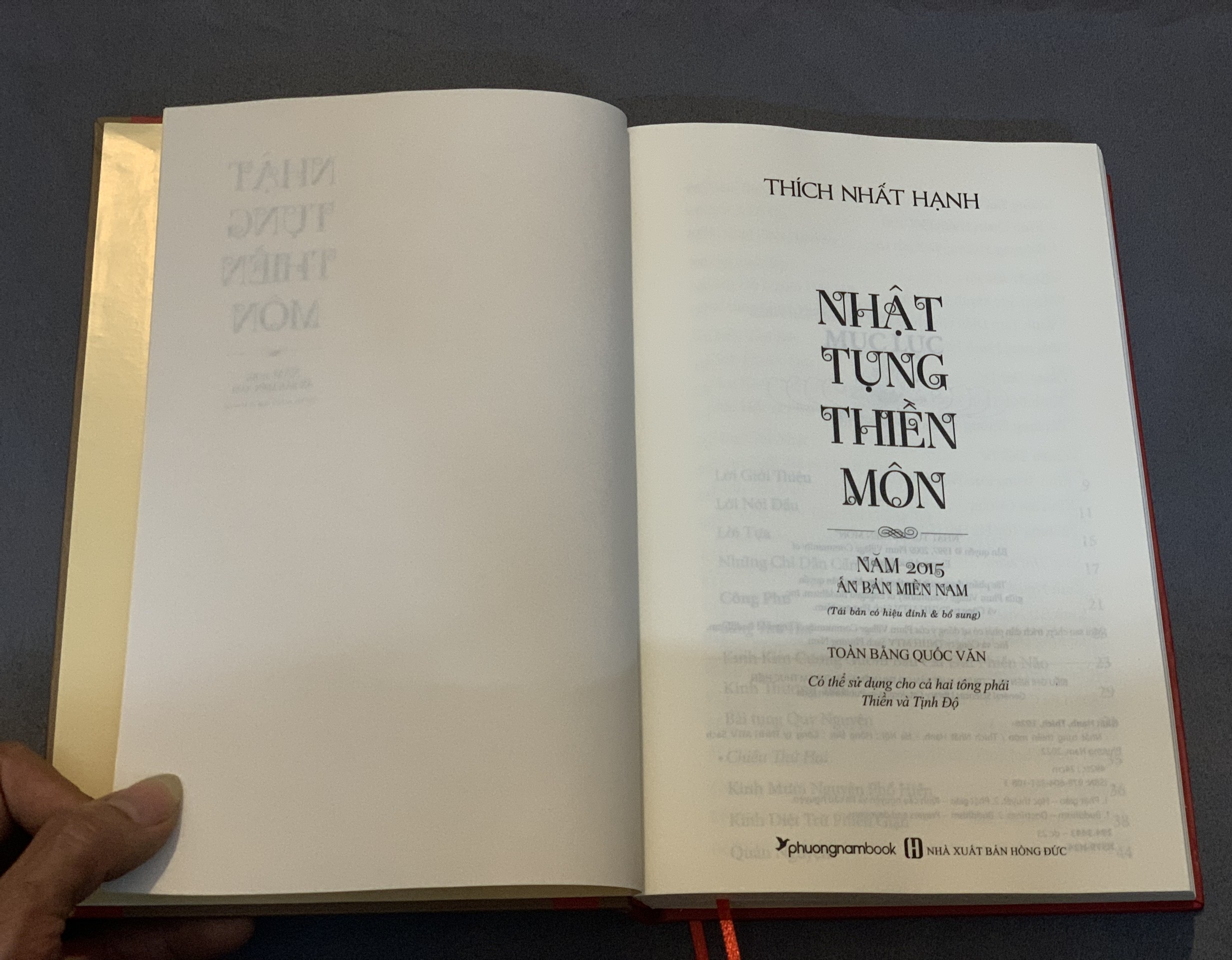 Nhật Tụng Thiền Môn (Tái Bản 2022)