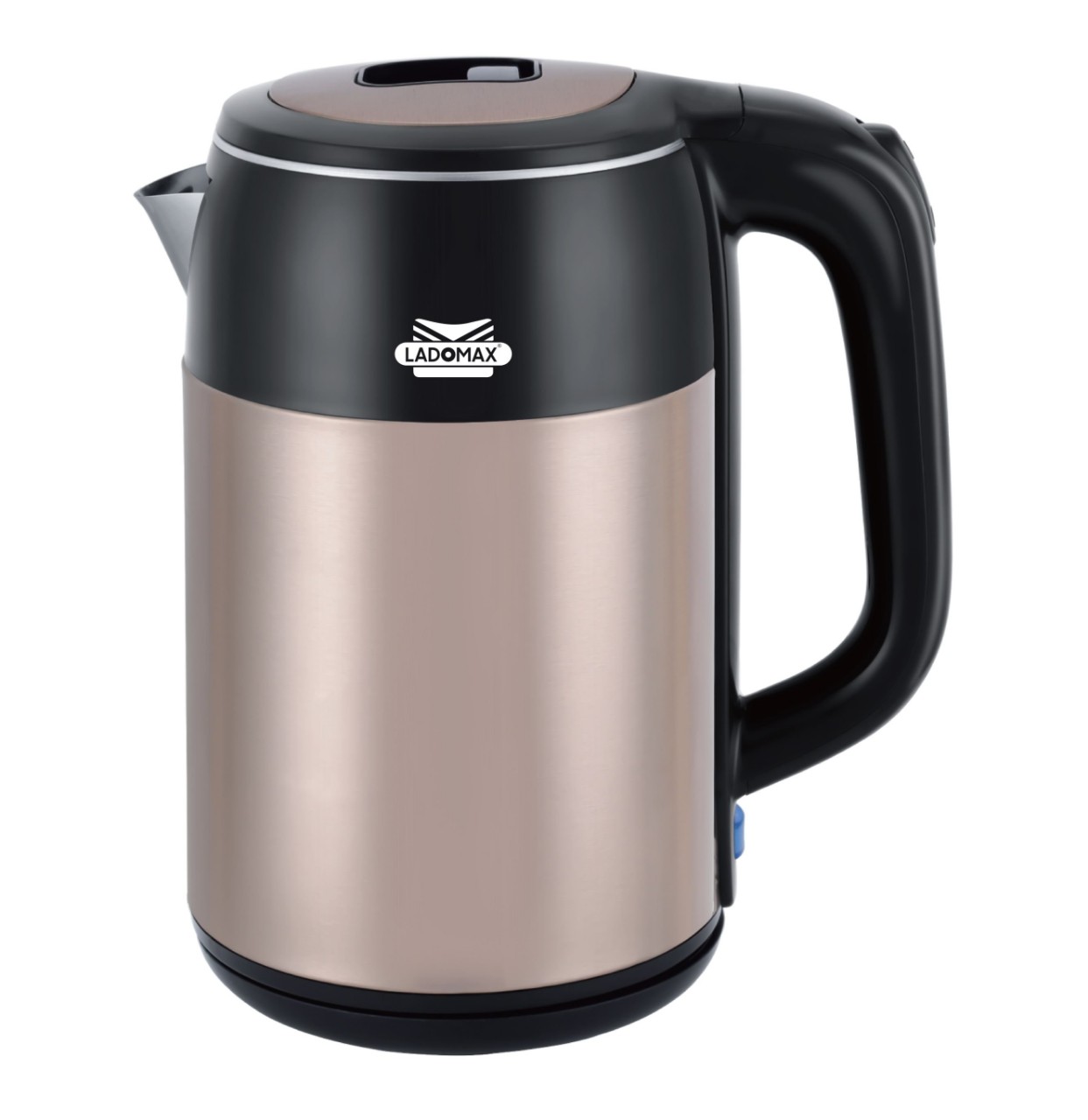 Ấm đun siêu tốc 2.5L Ladomax thiết kế 2 lớp với vỏ nhựa ABS, lòng ấm inox 304 đúc nguyên khối - Hàng chính hãng