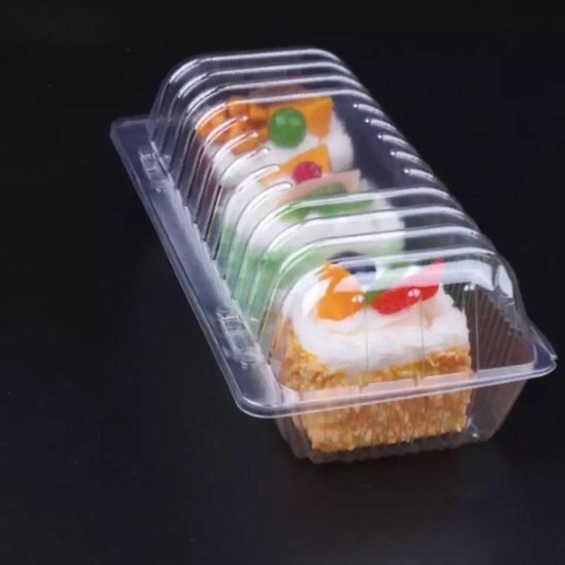 Set 10 Hộp nhựa đựng bánh bao, bông lan cuộn H07 và H53