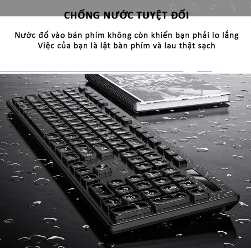 Combo bàn phím chuột không dây KG-09 wireless 2.4G làm việc văn phòng chơi game full mới 2024 ( Tặng kèm quà tri ân )- Hàng chính hãng