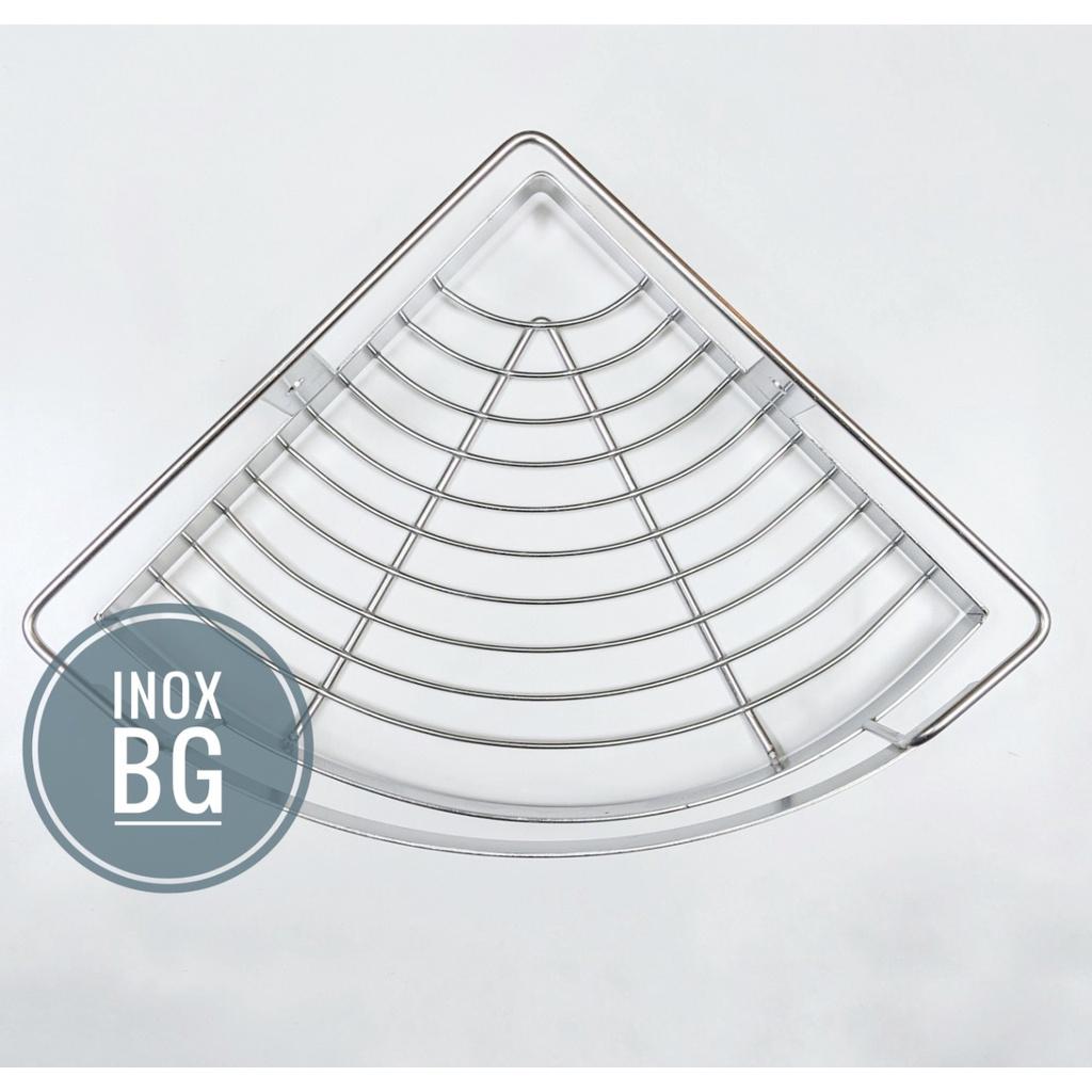 Kệ góc 1 tầng Inox 304, Kệ treo đựng dầu gội sữa tắm trong nhà tắm, inox dày, đặc, sáng bóng, cứng cáp, đẹp