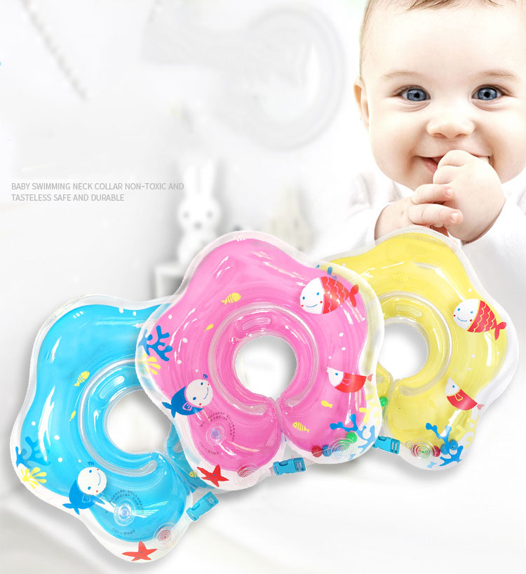 Phao Bơi Đỡ Cổ Chống Lật Cho Bé Màu Sắc Ngộ Nghĩnh PB01