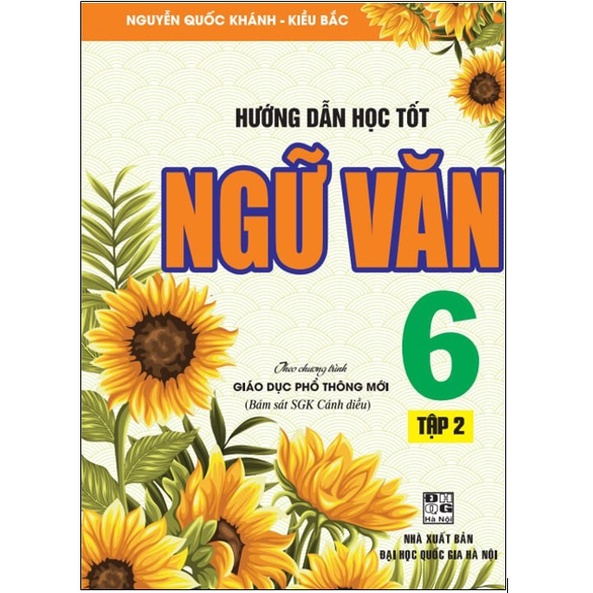 SÁCH - combo hướng dẫn học tốt ngữ văn 6 - tập 1+2 (bám sát sgk cánh diều)