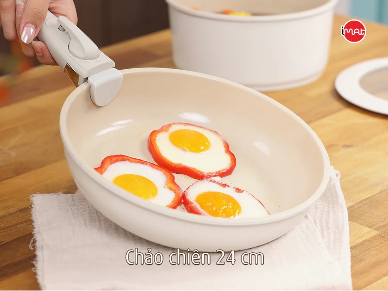 Bộ 3 nồi chảo cán rời Neoflam