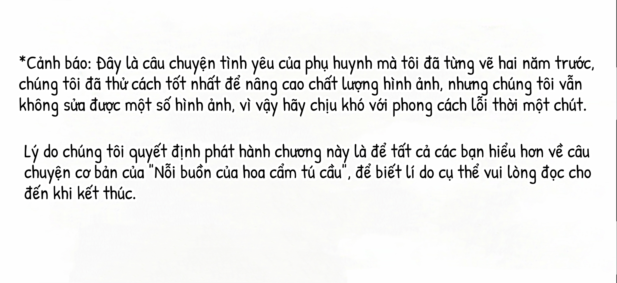 nỗi buồn của hoa cẩm tú cầu chapter 20 2
