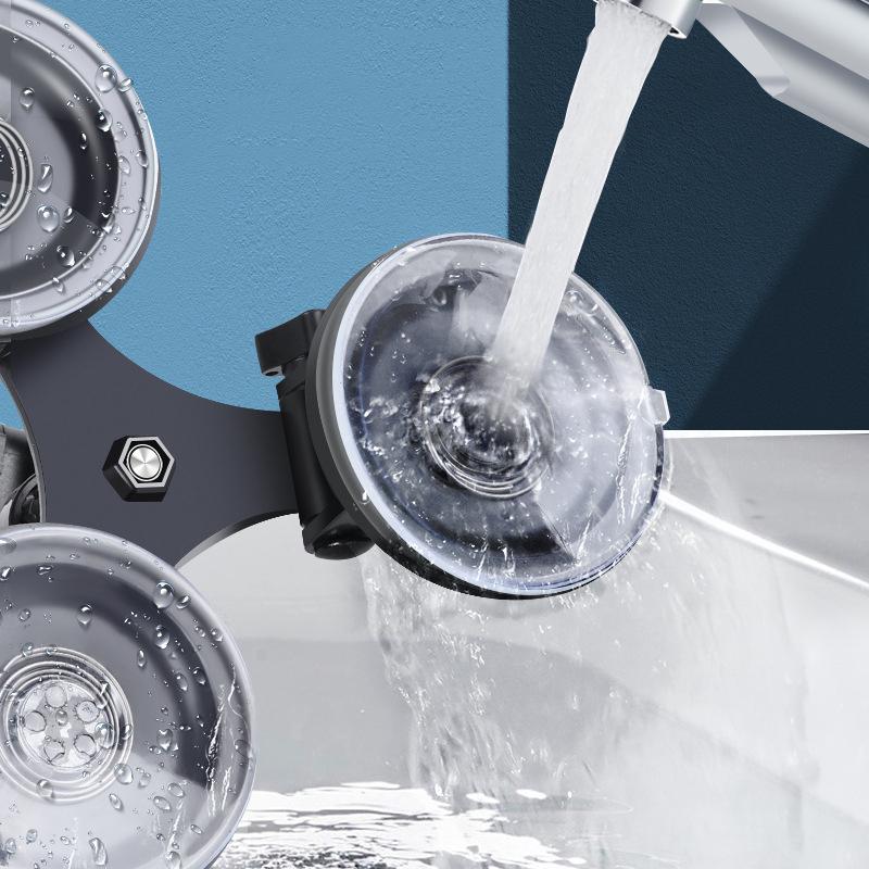 Cúp máy ảnh hành động cho GoPro Hero11 10 9 8 7 6 Black SJCAM SJ7 YI 4K GO Pro Mount Glass Sucker Action Camera Phụ kiện