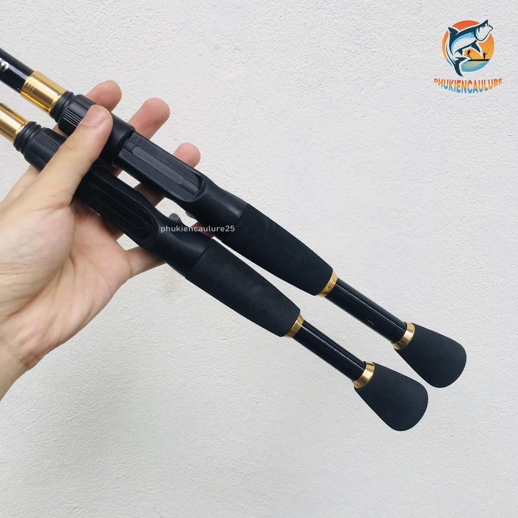 Cần câu lure giá rẻ Fit carbon rút gọn siêu khỏe