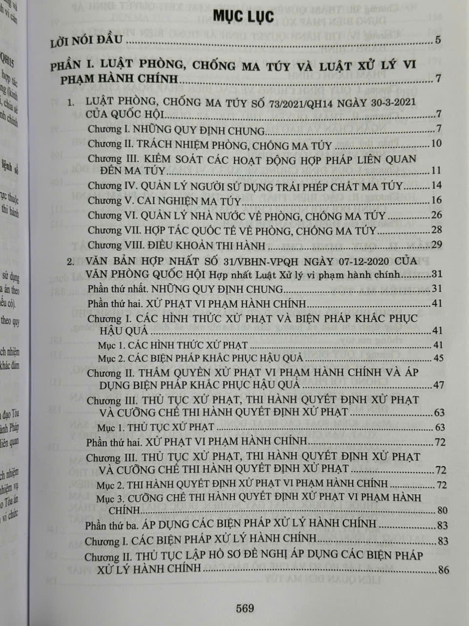 Sách Quy Định Chi Tiết Thi Hành Luật Phòng Chống Ma Tuý – Luật Xử Lý Vi Phạm Hành Chính về Cai Nghiện Ma Tuý - V2436A