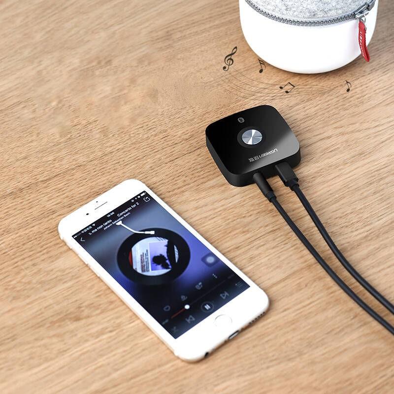 Thiết bị nhận Bluetooth 4.2 cho Loa và Amply hỗ trợ cổng 3.5mm UGREEN CM105 40758 - Hàng chính hãng