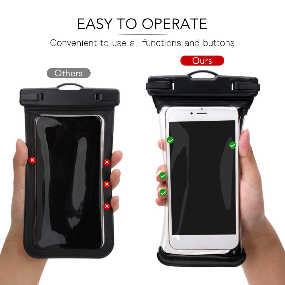 Túi Đựng Điện Thoại Chống Nước Ipx8 Chất Liệu Tpu