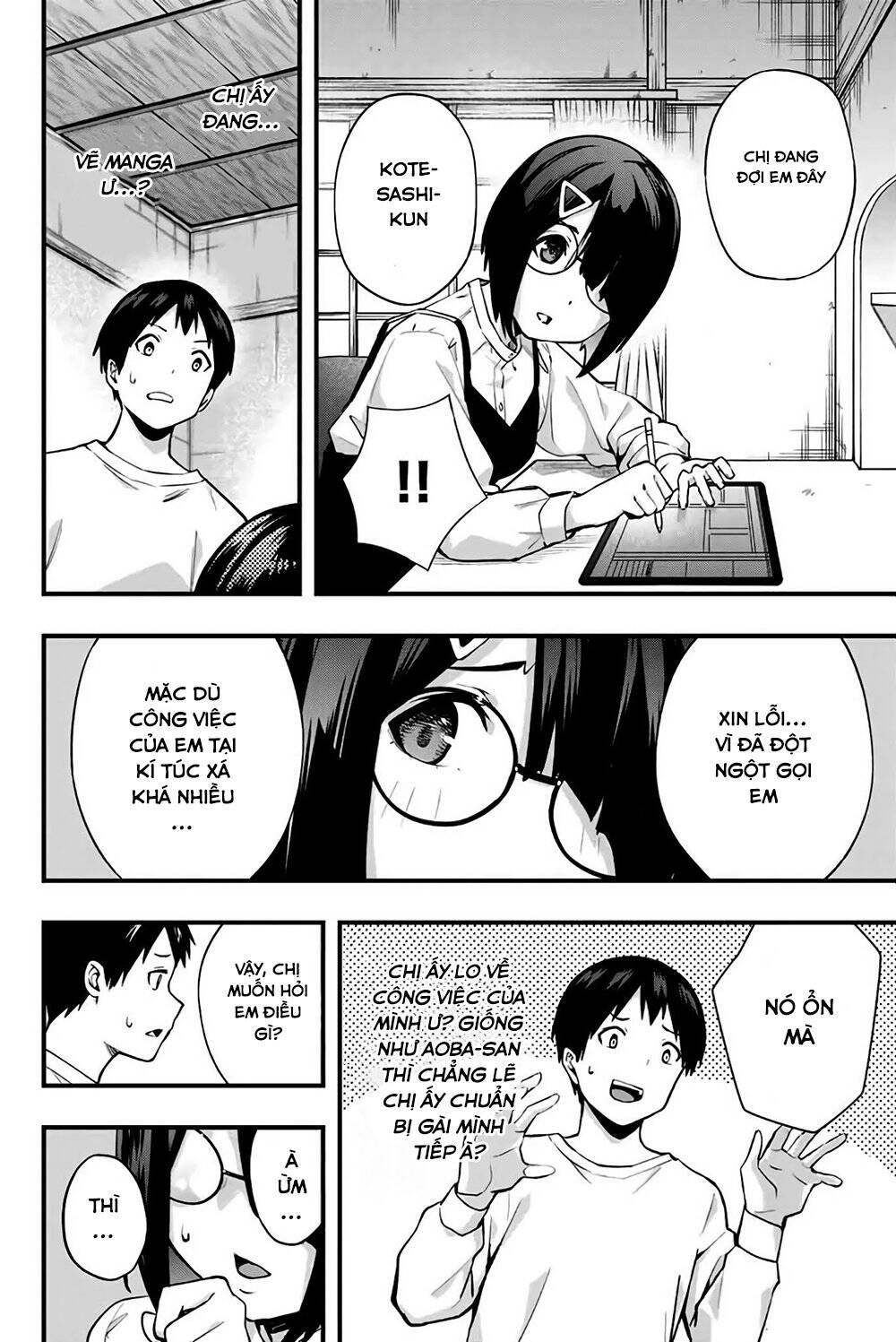 Sawaranaide Kotesashi-Kun Chapter 6: Izumi-san không muốn bơi nữa - Trang 3