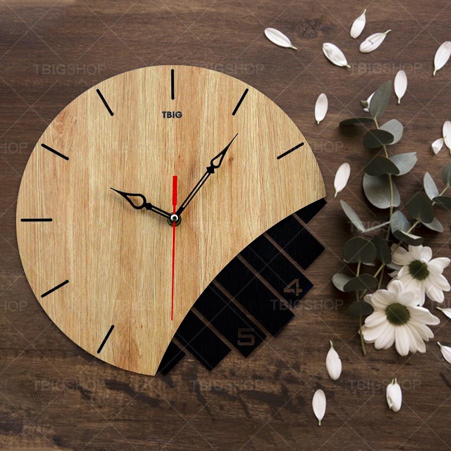 Độc la 6 Mẫu đồng hồ gỗ treo tường - Quà tặng