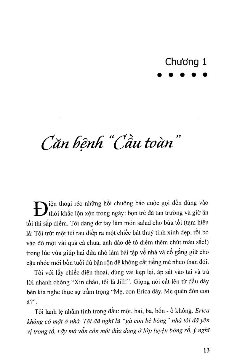 Đừng Cố Làm Những Bà Mẹ Hoàn Hảo