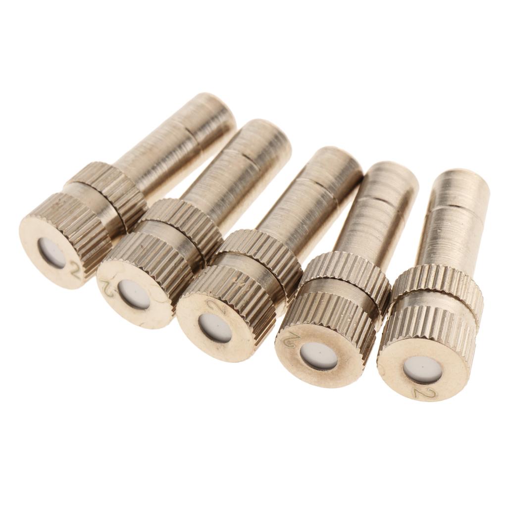 10 x 0.2mm Low Pressure  Nozzle 6mm Mist Nozzle Irrigation Tool