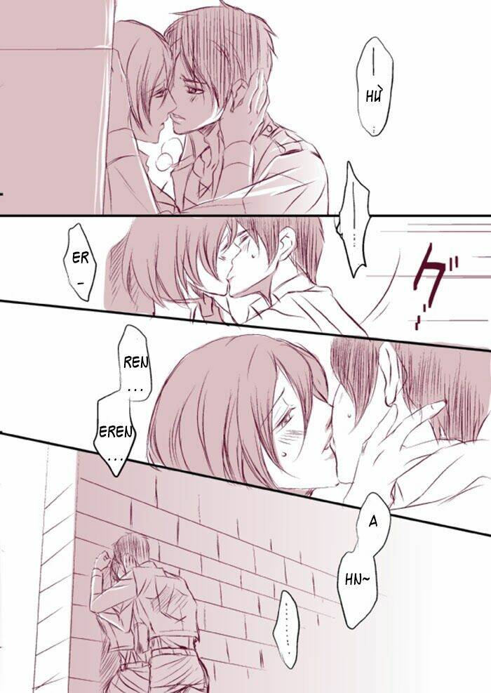 tấn công người khổng lồ - doujinshi eren x mikasa chapter 36 13