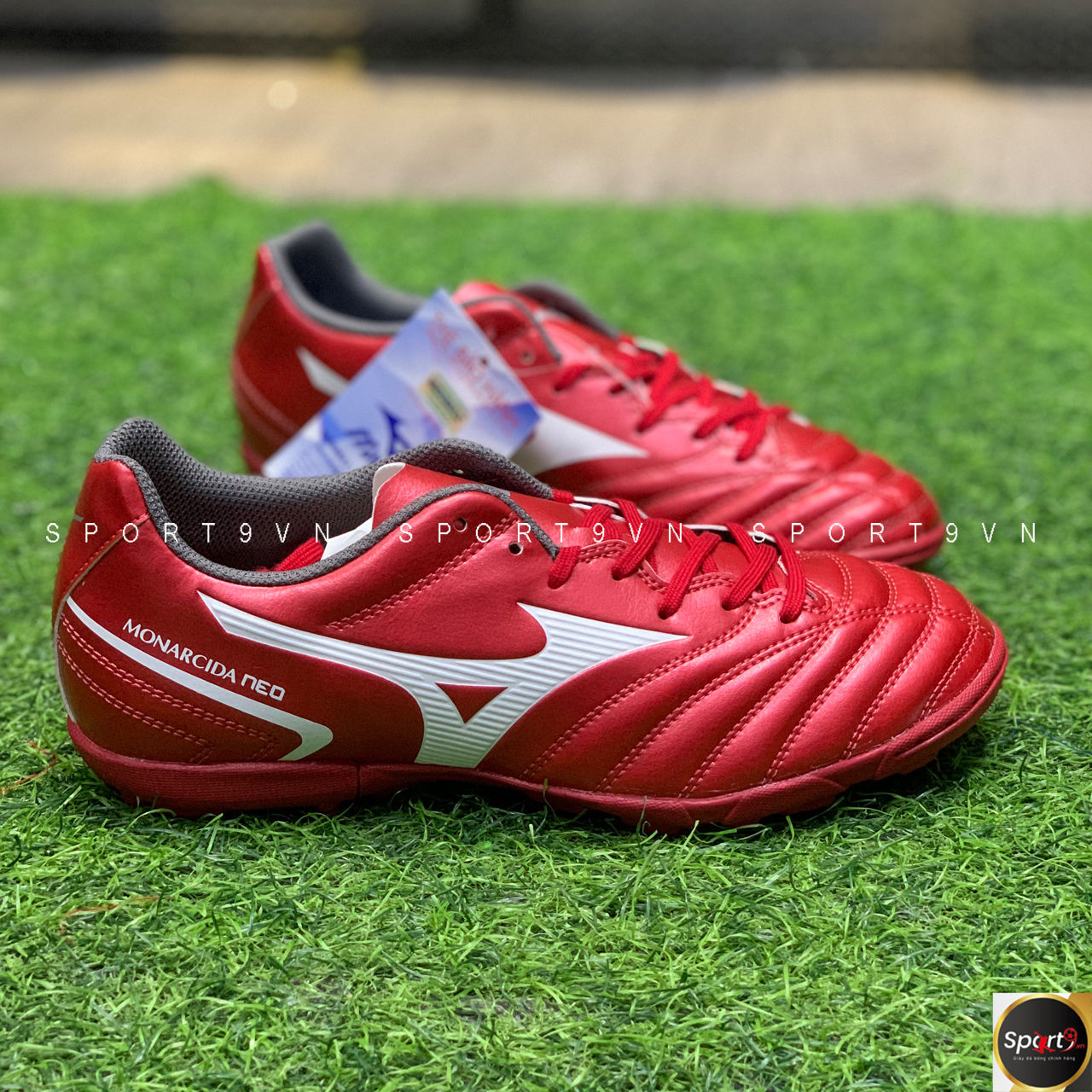 Giày đá bóng Mizuno Monarcida Neo II Select AS - P1GD222560 - Màu Đỏ