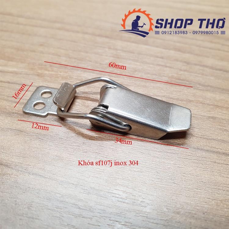 Khóa sf, Khóa Hộp , Khóa Hòm, Khóa Tủ Điện inox 304 set 2 cái