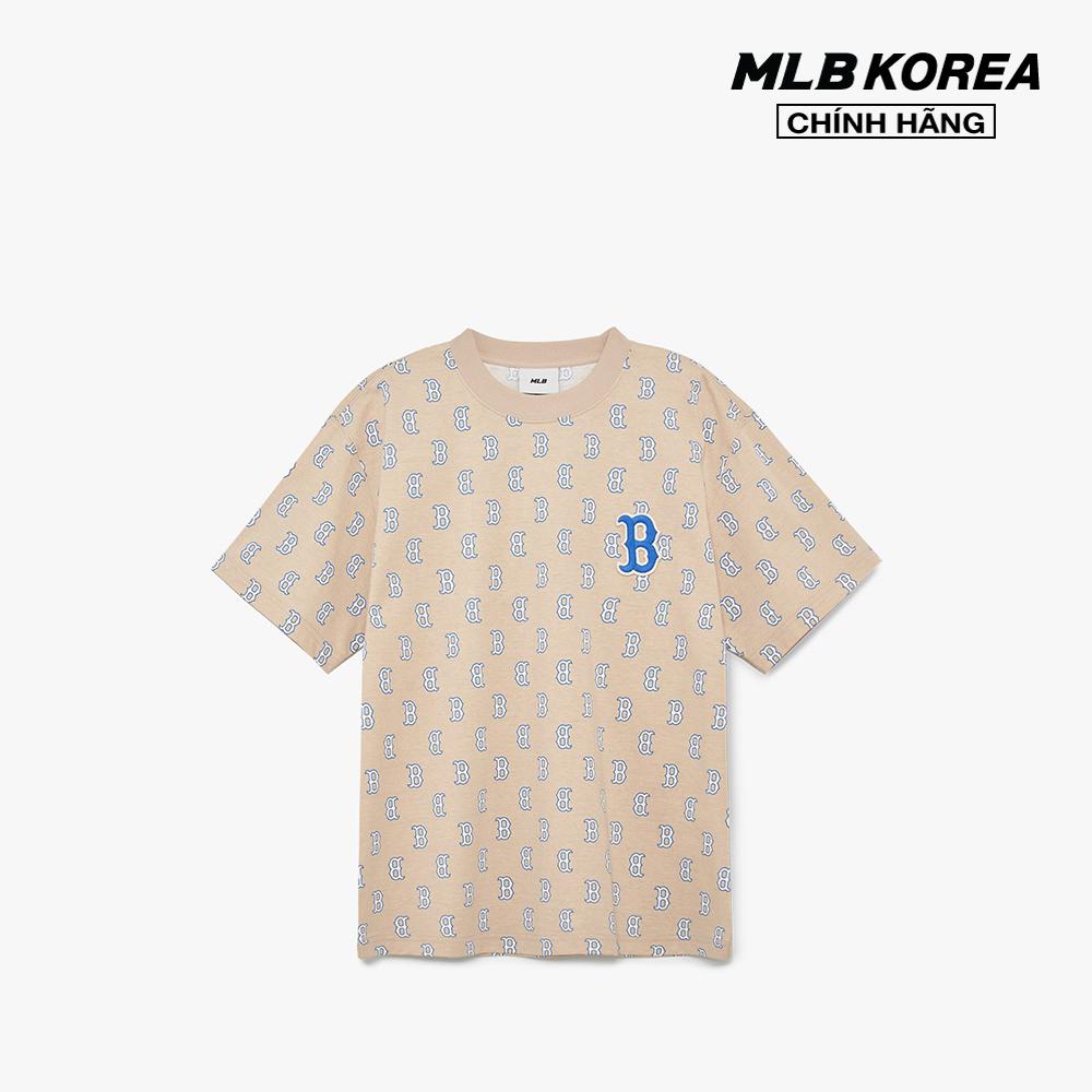 MLB - Áo thun unisex cổ tròn tay ngắn Classic Monogram Front Pattern 3ATSM1133