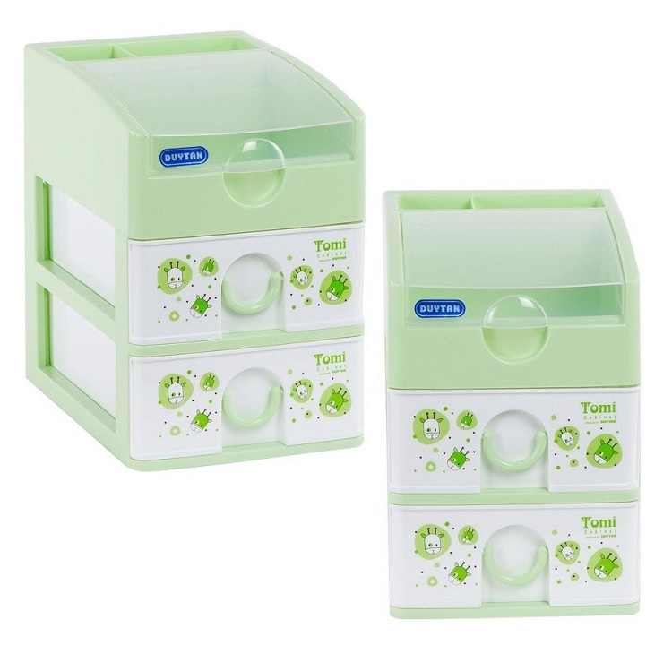 Tủ nhựa DUY TÂN Tomi 3 ngăn - 31836 - Giao màu ngẫu nhiên - Hàng chính hãng