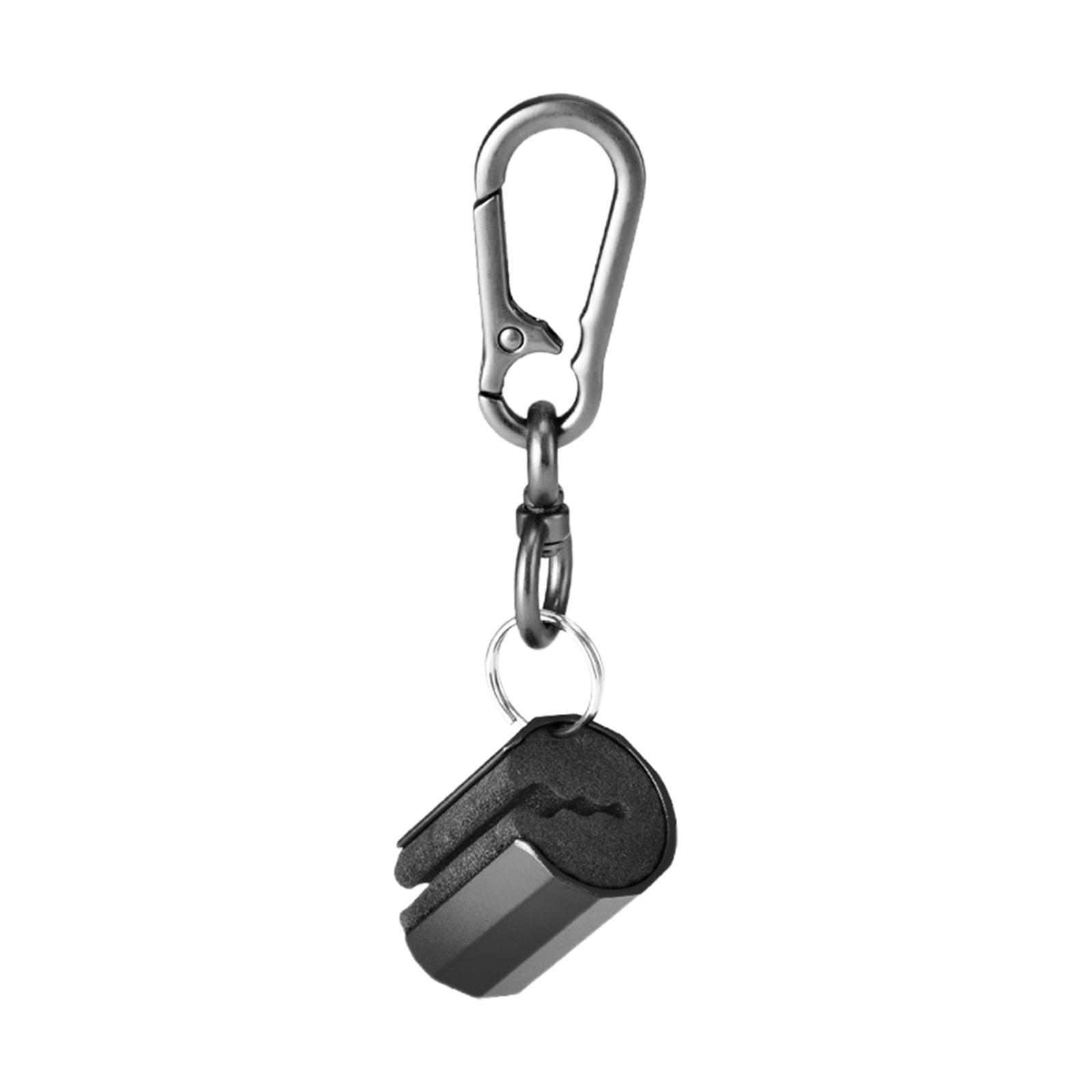 Fishing Rod Holder Portable Hanging Rod Clamp with Keychain Fishing Rod Clip