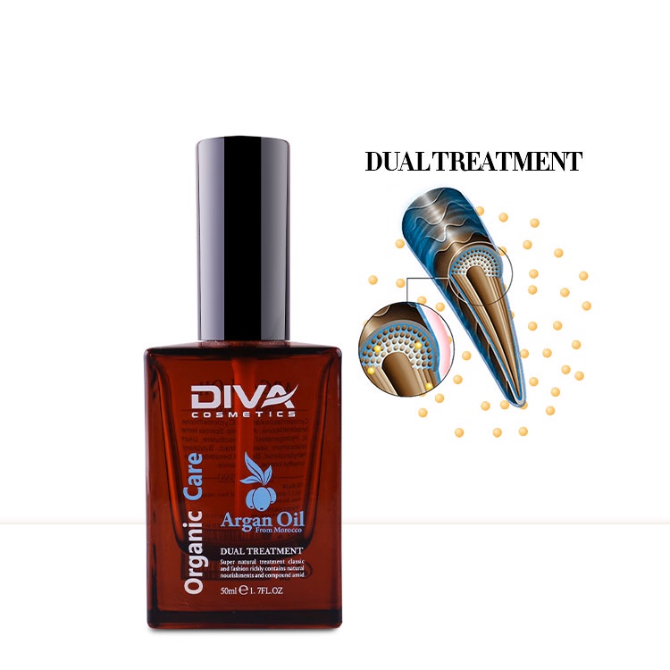 Tinh dầu hữu cơ, tinh chất Argan dưỡng tóc DIVA Argan Oil – 50ml