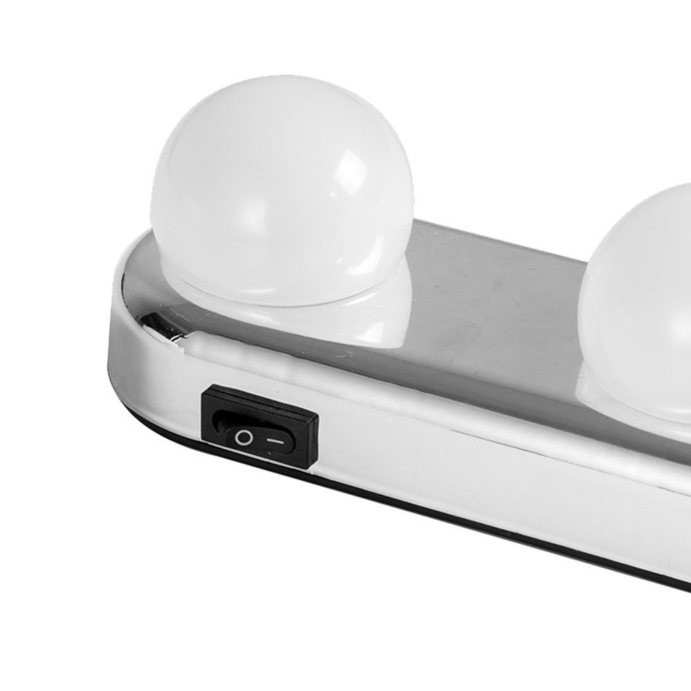 Đèn 4 Led Gắn Gương Trang Điểm Có Giác Hút Tiện Dụng