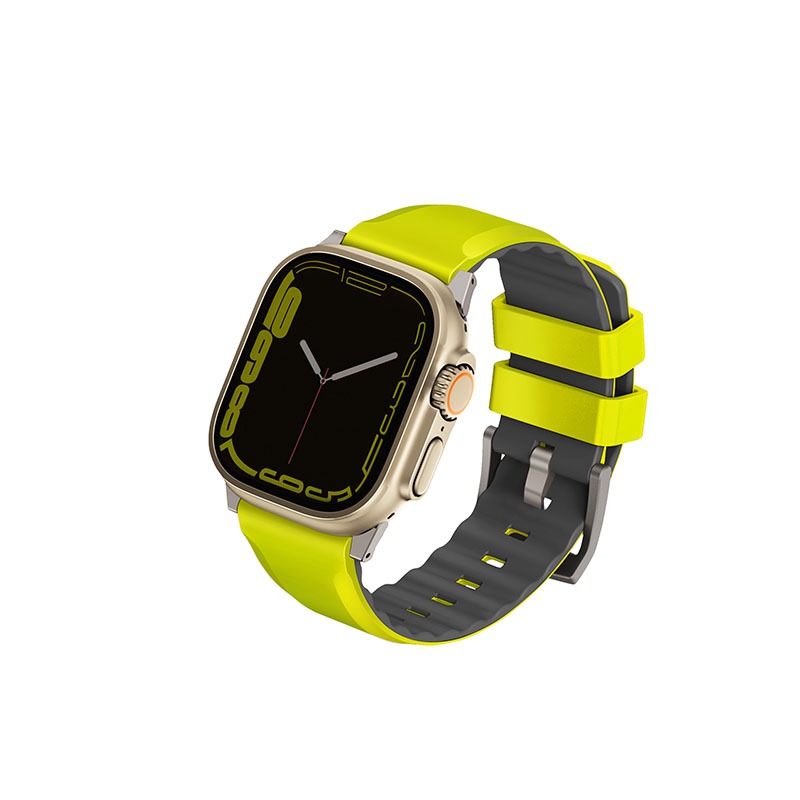 Dây đeo UNIQ Linus Cho Apple Watch Series 1-9/ SE1-2/ Ultra 1-2 (42/44/45/49mm) Hàng Chính Hãng