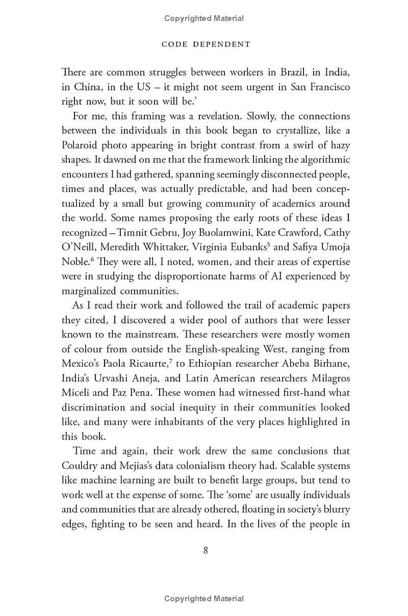 Sách ngoại văn: Code Dependent