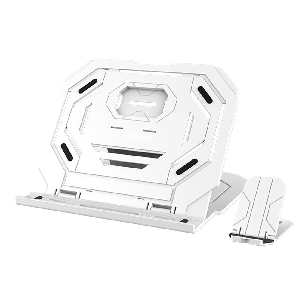 Laptop Stand Holder 2-in-1 w/ 360 Degree Base Rotation & Phone Holder Black