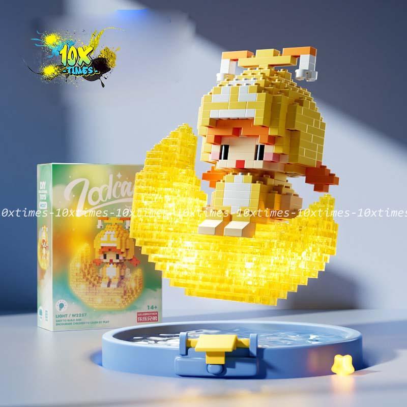 Mô hình lắp ráp cung hàng đạo phát sáng 10 cm