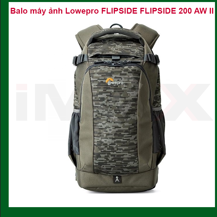 BA LÔ MÁY ẢNH LOWEPRO FLIPSIDE 200 AW II (MÀU RẰN RI) - HÀNG CHÍNH HÃNG