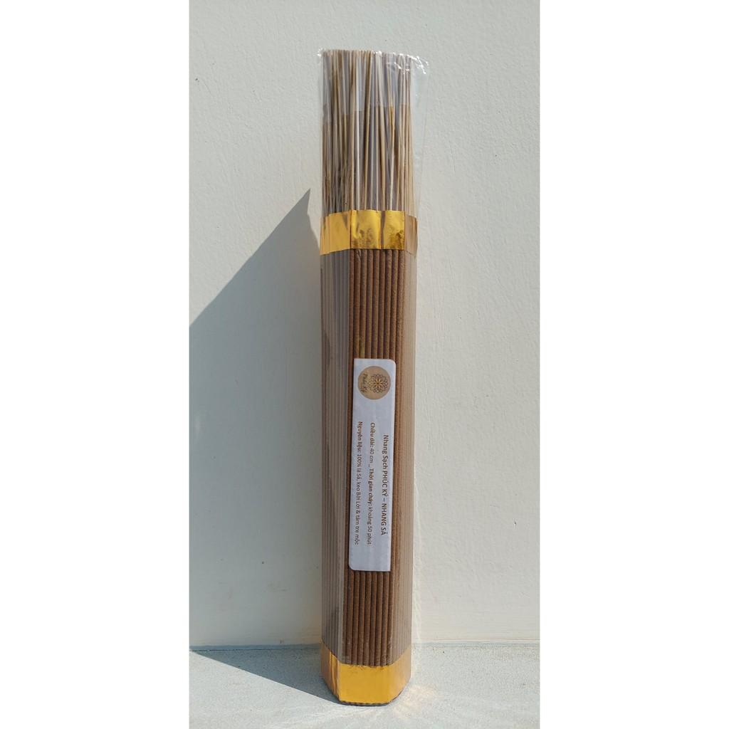 SẢN PHẨM MỚI _ 215 cây NHANG SẢ THẢO MỘC 4 Tấc_Nhang Sạch làm từ LÁ SẢ _mùi hương lá sả khô tự nhiên