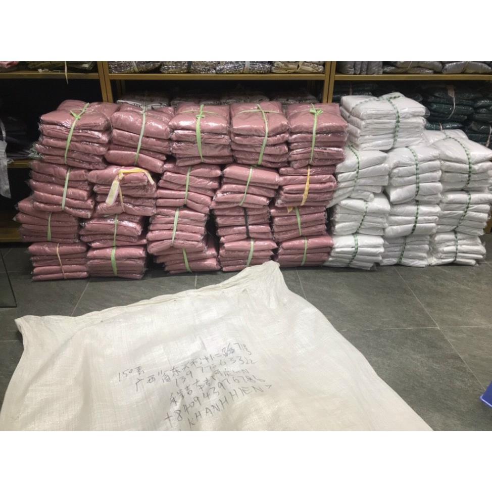 Bộ chăn ga gối cotton poly trơn 1 màu cao cấp