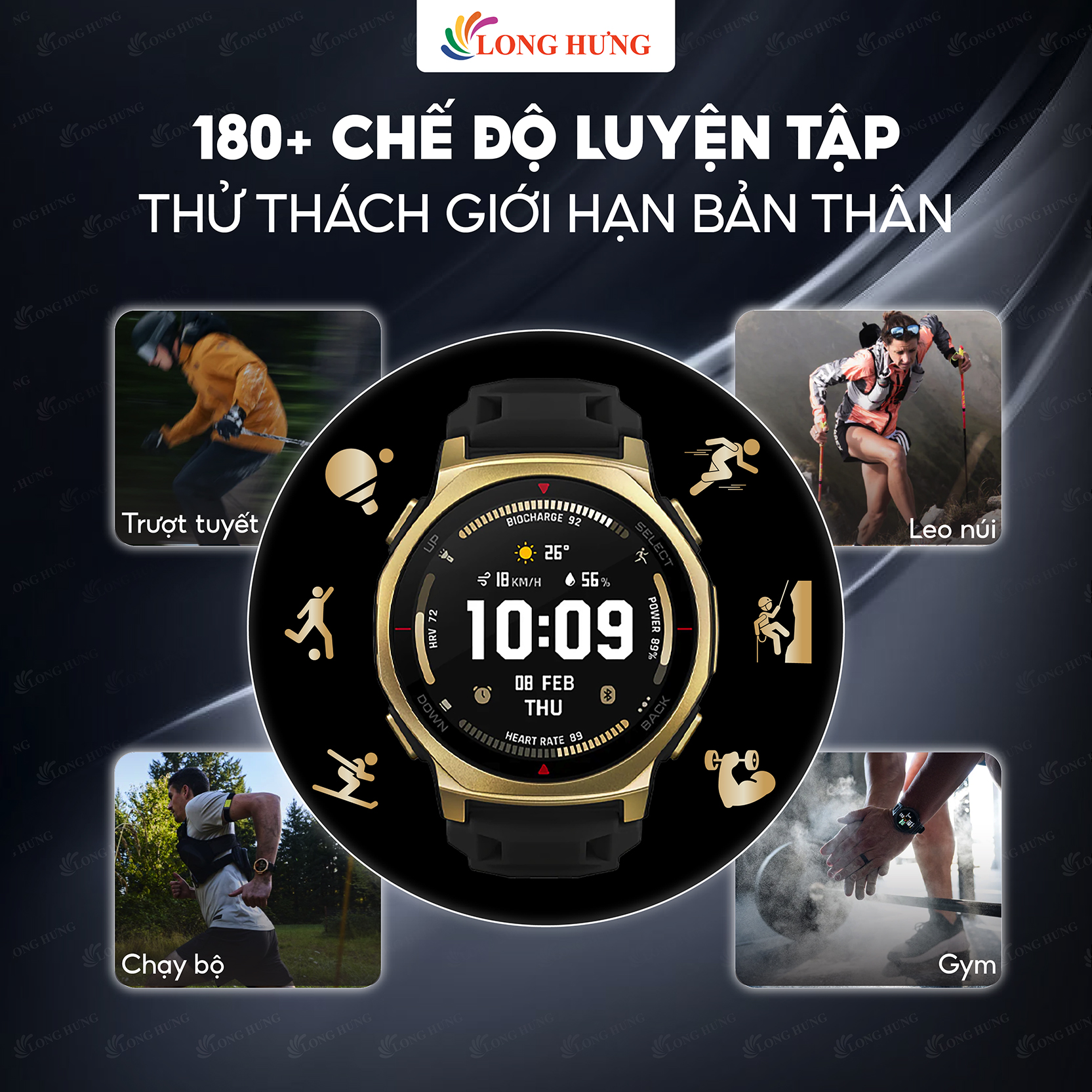 Đồng hồ thông minh Amazfit T-Rex 3 Pro 44mm A2549 - Hàng chính hãng