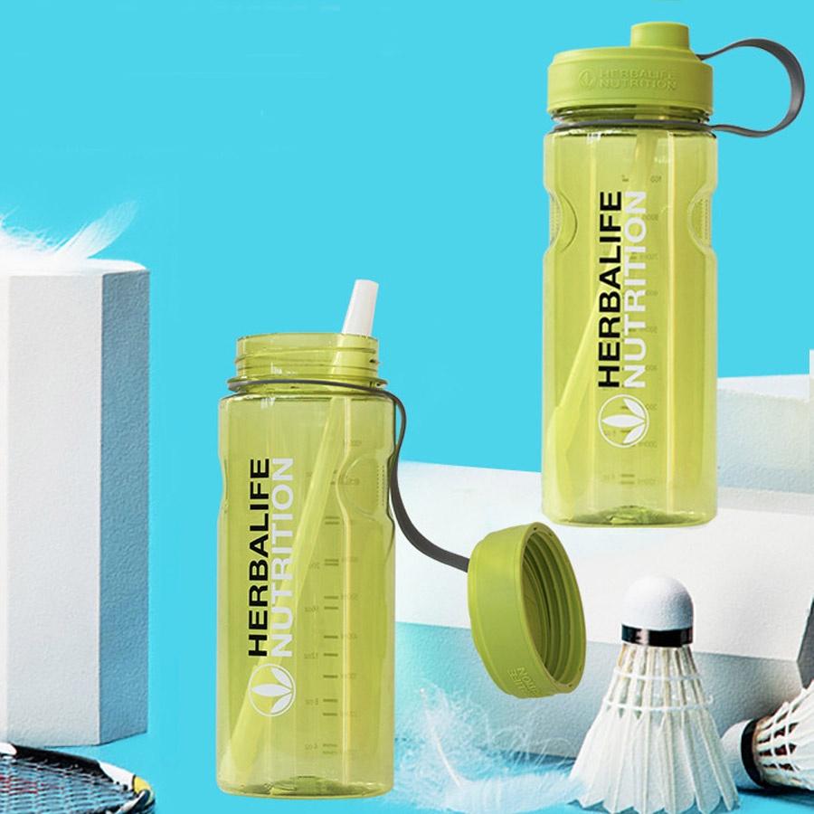 Bình đựng nước quai mềm Herbalife Nution, loại 1 lít, nắp xoắn