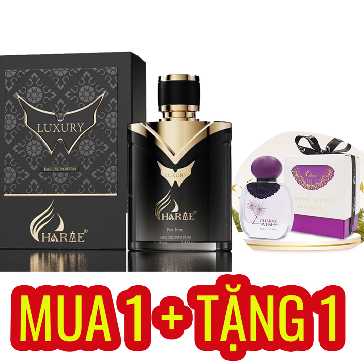 ( SALE KHỦNG) Mua 1 tặng 1 Nước Hoa Nam Charme Luxuxy 100ml - Phiên bản 2024